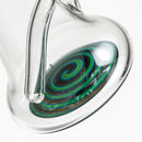 Aaron Vigil - Worked Base Fat Bottom - Green & Blue w/ Steelwool