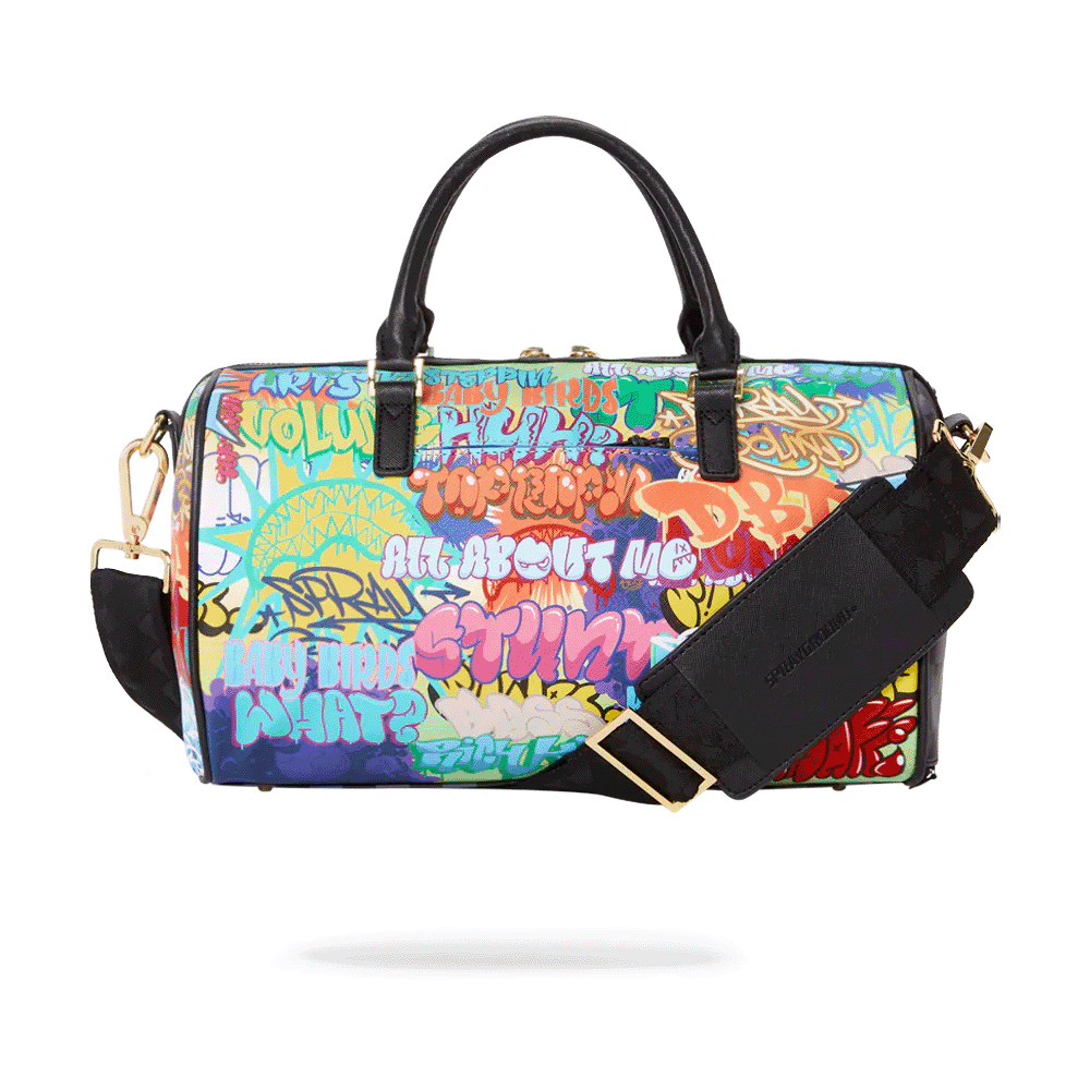 Sprayground - #157 Astromane Sharks in Space Mini Duffle - The Cave