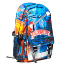 Backwoods Artist Back Pack - Blue & Orange Digital - The Cave
