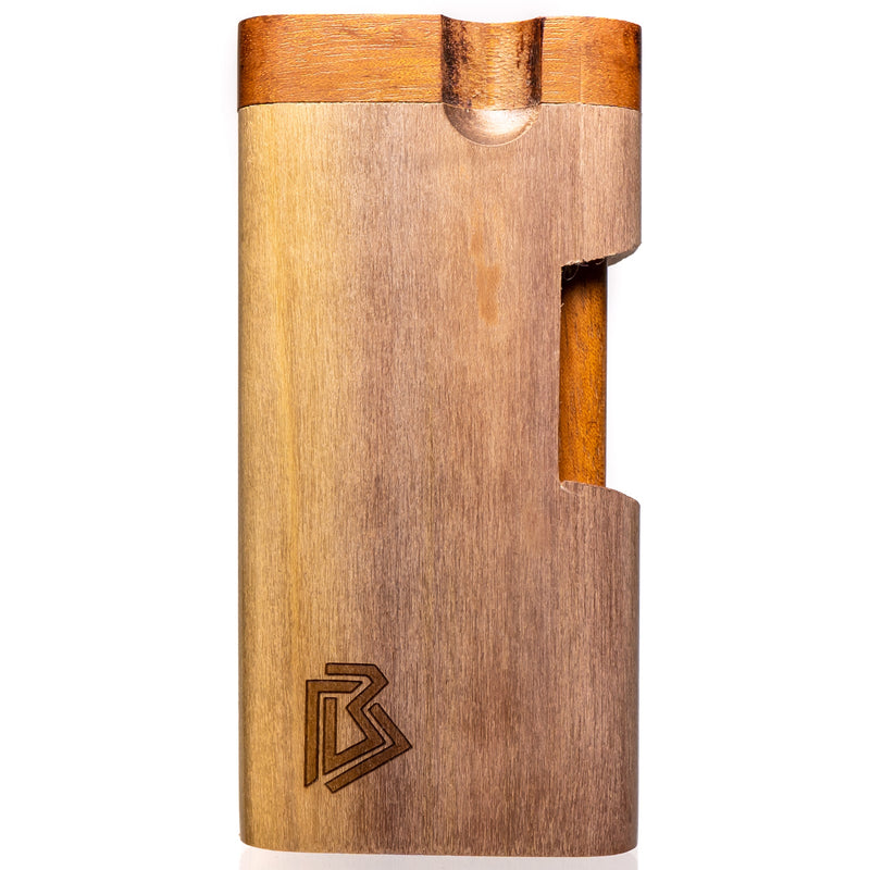 Branded Dugouts - 4" Dugout - Rainbow Poplar w/ Tigerwood - The Cave