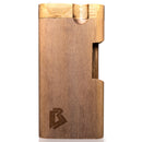 Branded Dugouts - 4" Dugout - Rainbow Poplar w/ Black Limba - The Cave