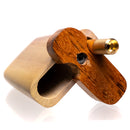 Branded Dugouts - 4" Dugout - Rainbow Poplar w/ Tigerwood - The Cave