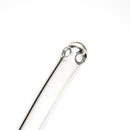 Brando - 10mm Half Blasted Ball Rig - Milky Blue w/ Cobalt - Blue Leaf Millie - The Cave