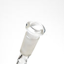 Brando - 10mm Half Blasted Ball Rig - Milky Blue w/ Cobalt - Blue Leaf Millie - The Cave