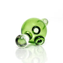 Brando - 10mm Full Blasted Ball Rig - Green w/ Cobalt - Honeycomb Millie - The Cave