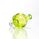 Brando - 10mm Half Blasted Ball Rig - Lime Juice w/ Cobalt - Thumby Millie - The Cave
