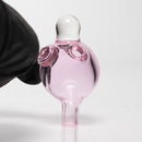 Brando - 10mm Full Blasted Ball Rig - Pink w/ Lime Juice - Fume Honeycomb Millie - The Cave