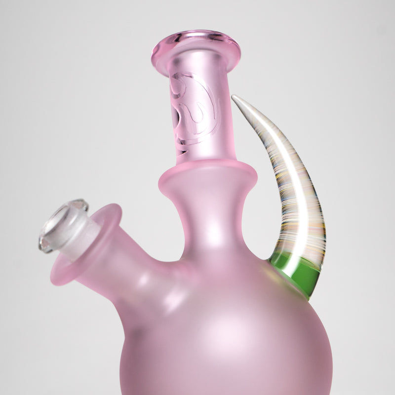 Brando - 10mm Full Blasted Ball Rig - Pink w/ Lime Juice - Fume Cluster Millie - The Cave