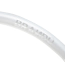 Brando - 10mm Fumed & Half Blasted Ball Rig - Milky Blue - Honeycomb Millie