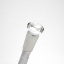 Brando - 10mm Fumed & Half Blasted Ball Rig - Milky Blue - Honeycomb Millie