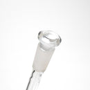 Brando - 10mm Fumed & Half Blasted Ball Rig - Milky Blue - Honeycomb Millie