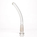 Brando - 10mm Fumed Mini Tube - White - Orange & Rainbow Wag Millie - The Cave