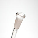 Brando - 10mm Fumed Mini Tube - White - Orange & Rainbow Wag Millie - The Cave