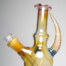 Brando - 10mm Fumed Mini Tube - Milky Blue - Honeycomb Millie - The Cave