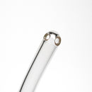 Brando - 10mm Fumed Mini Tube - Milky Blue - Red & Blue Wag Millie - The Cave