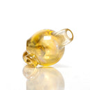 Brando - 10mm Fumed Mini Tube - Milky Blue - Red & Blue Wag Millie - The Cave