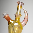 Brando - 10mm Fumed Mini Tube - White - Blue Chip Weave Millie - The Cave