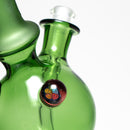 Brando - 10mm Half Blasted Ball Rig - Green w/ Dragons Blood - Thumby Millie - The Cave