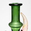 Brando - 10mm Half Blasted Ball Rig - Green w/ Dragons Blood - Thumby Millie - The Cave