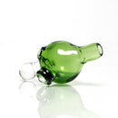 Brando - 10mm Half Blasted Ball Rig - Green w/ Dragons Blood - Thumby Millie - The Cave