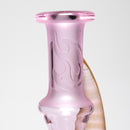 Brando - 10mm Half Blasted Ball Rig - Pink w/ Cobalt - Fume Cluster Millie - The Cave