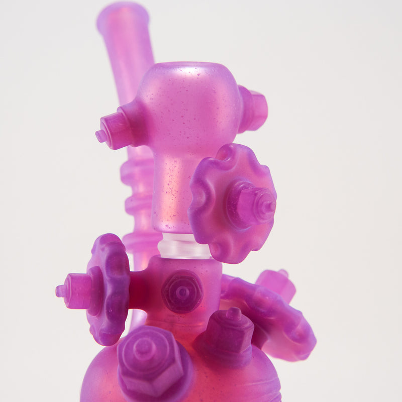 Zach Puchowitz - Punished Pink Slyme Head Concentrate Bubbler - The Cave