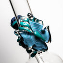 Trident - 14" Clear Mini A-Series - Single Ball - Butterfly - The Cave