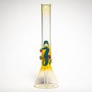 Trident - 13" Fumed Beaker w/ Art - Seahorse - The Cave