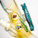 Trident - 13" Fumed Beaker w/ Art - Seahorse - The Cave