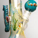 Trident - 13" Fumed Beaker w/ Art - Seahorse - The Cave