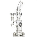 C2 Custom Creations - Mini Ratchet Cup Bubbler w/ Donut - 38mm - Black Drip Label - The Cave