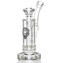 C2 Custom Creations - Mini Double Ratchet Bubbler - 38mm - White Seed Label - The Cave