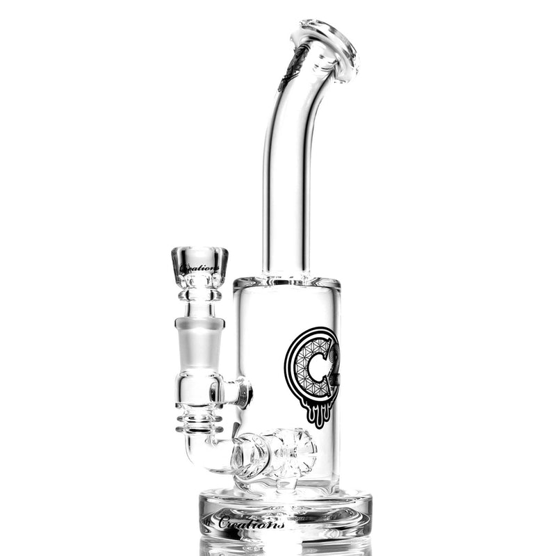 C2 Custom Creations - Fixed Daisy Jet Bubbler - 50mm - White Seed Label - The Cave