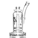 C2 Custom Creations - Double Shower Head Tray Bubbler - 65mm - Black Drip Label - The Cave