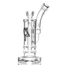 C2 Custom Creations - Double Ratchet Bubbler - 45mm - Black Drip Label - The Cave