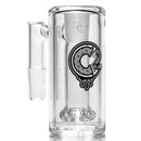 C2 Custom C. - Ashcatcher - 14/14mm - Circ - White Seed - Polished - The Cave