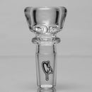 C2 Custom Creations - Fixed Circ Bubbler - 50mm - Black Drip Label - The Cave