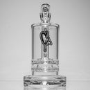 C2 Custom Creations - Double Ratchet Bubbler - 65mm - Black Drip Label - The Cave