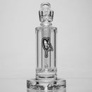 C2 Custom Creations - Mini Ratchet Bubbler - 38mm - Black Drip Label - The Cave