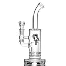 C2 Custom Creations - Fixed Double Ratchet Bubbler - 50mm - Black Drip Label - The Cave