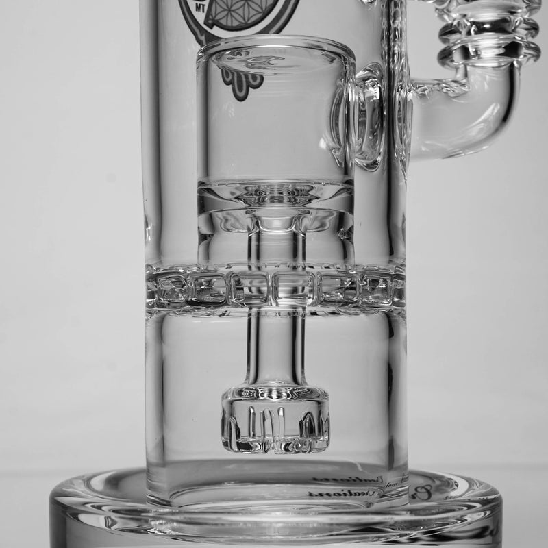 C2 Custom Creations - Fixed Shower Ratchet Bubbler - 50mm - White Seed Label - The Cave