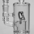 C2 Custom Creations - Ratchet Cup Bubbler w/ Donut - 65mm - Black Drip Label - The Cave