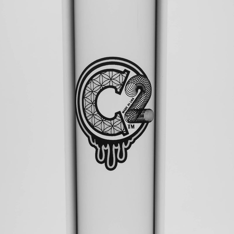 C2 Custom Creations - Triple Ratchet Straight - 45mm - White Seed Label - The Cave