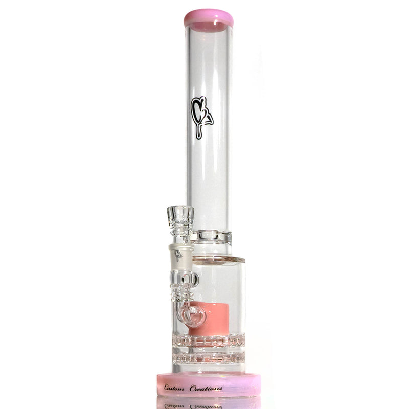 C2 Custom C. - Halo Ratchet Tube - 80mm - CFL Pink & Yoshi Accents - The Cave