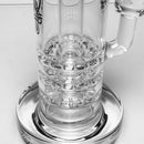 C2 Custom Creations - Triple Ratchet Bubbler - 50mm - Black Drip Label - The Cave