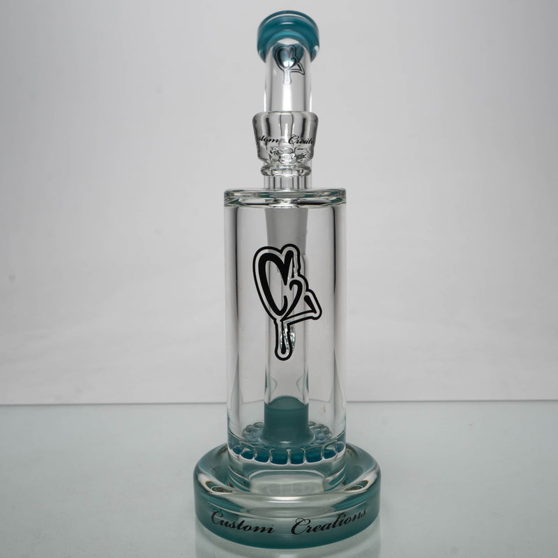 C2 Custom Creations - Ratchet Bubbler - 50mm - Agua Azul Accents - The Cave