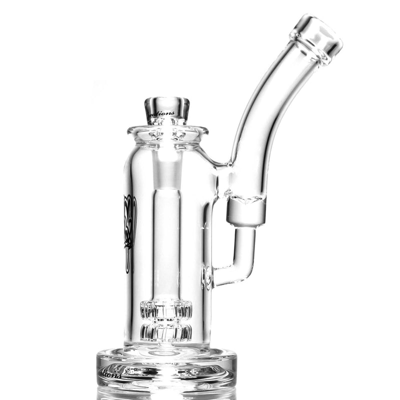 C2 Custom Creations - Mini Double Shower Tray Bubbler - 50mm - Black Drip Label - The Cave