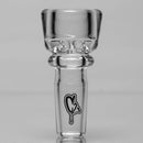 C2 Custom Creations - Fixed Barrel Bubbler - 50mm - Black Drip Label - The Cave