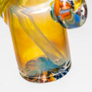 Crunklestein - Tiny Tube - Silver Fumed w/ Lemon Drop - The Cave