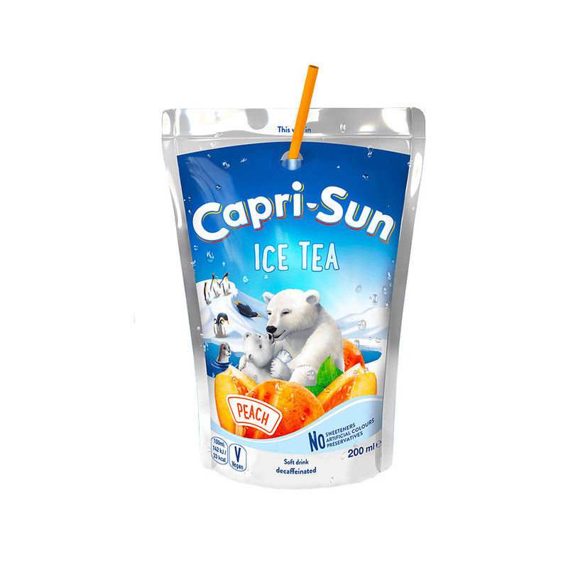 Capri-Sun - Peach Ice Tea - 200ml Pouch - The Cave